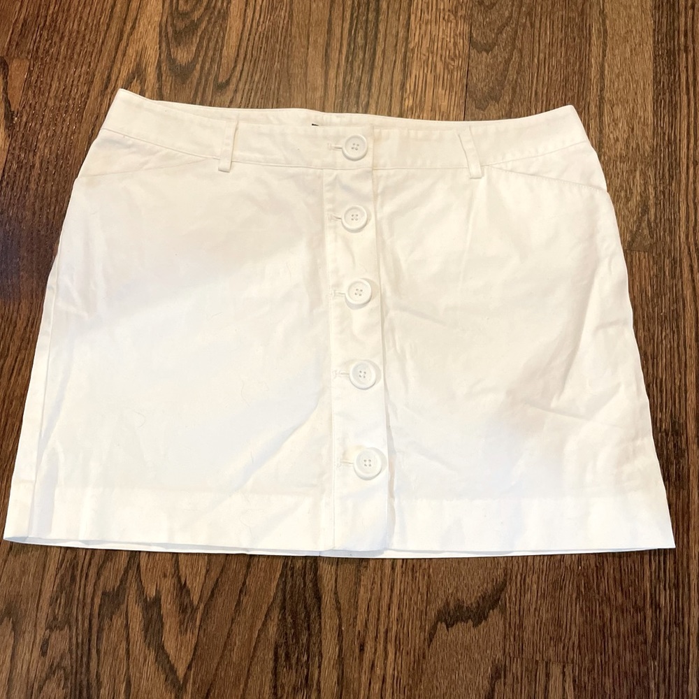 Express Button Down Skirt